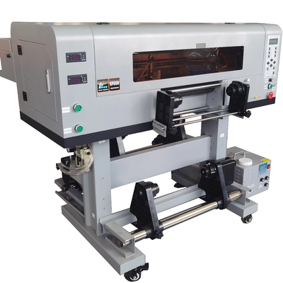 3개의 TX800 프린트 헤드와 30cm UV 롤러를 가진 높은 생산성 UV 스티커 프린터