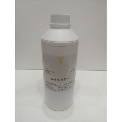 백색 잉크로 1L / 병 대색 DTG 인쇄 직물 색소 잉크