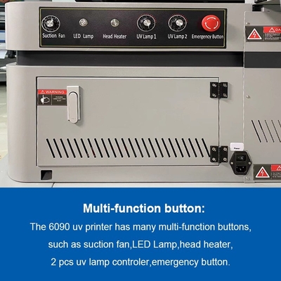 에프슨 TX800/I1600/I3200 프린트 헤드와 함께 큰 컬러 UV 평면 프린터