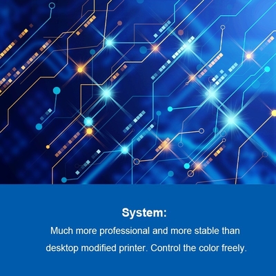 에프슨 TX800/I1600/I3200 프린트 헤드와 함께 큰 컬러 UV 평면 프린터